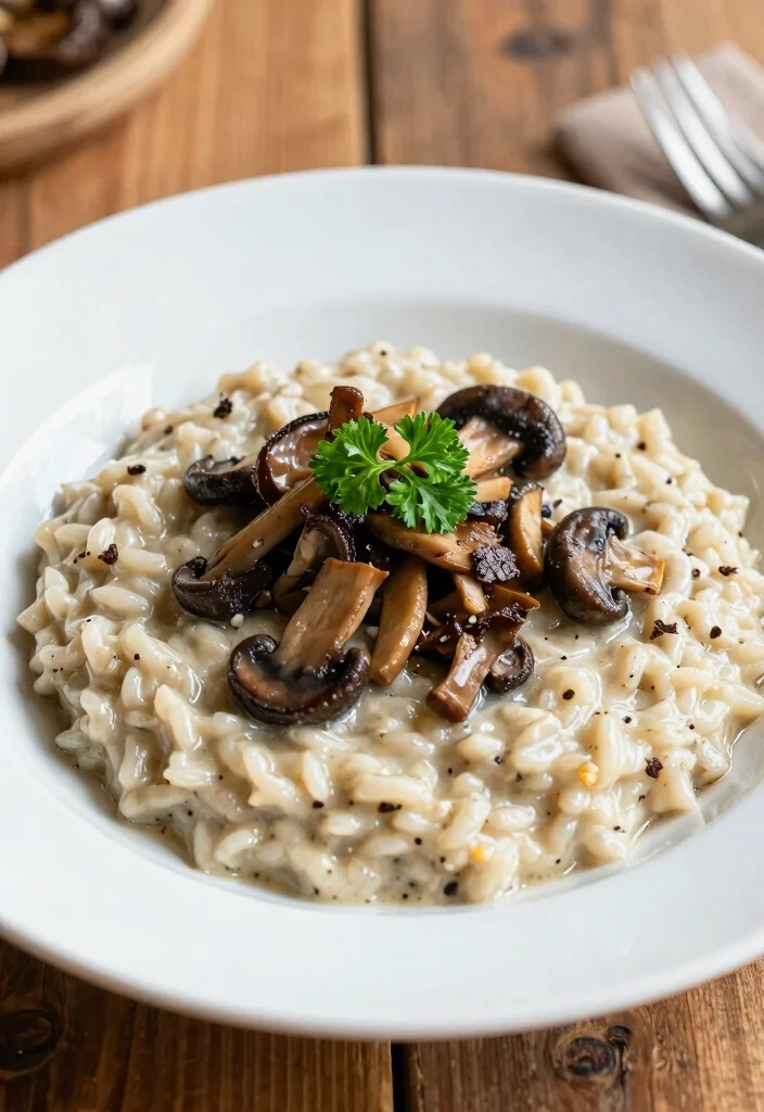 19 Gourmet Wedding Menu Ideas That Will Impress Even the Pickiest Guests (#7 Will Make You Drool!) - 1. Truffle Risotto with Wild Mushrooms 1
