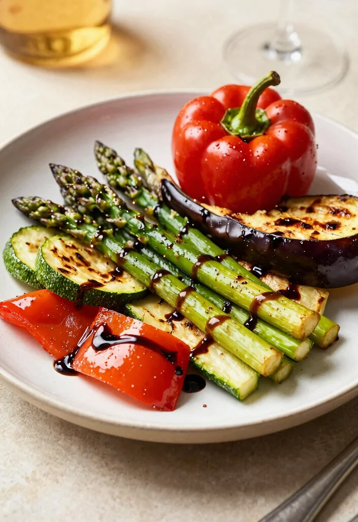 19 Gourmet Wedding Menu Ideas That Will Impress Even the Pickiest Guests (#7 Will Make You Drool!) - 15. Grilled Vegetable Platter 1