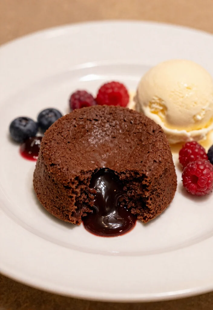 19 Gourmet Wedding Menu Ideas That Will Impress Even the Pickiest Guests (#7 Will Make You Drool!) - 6. Chocolate Lava Cake 1