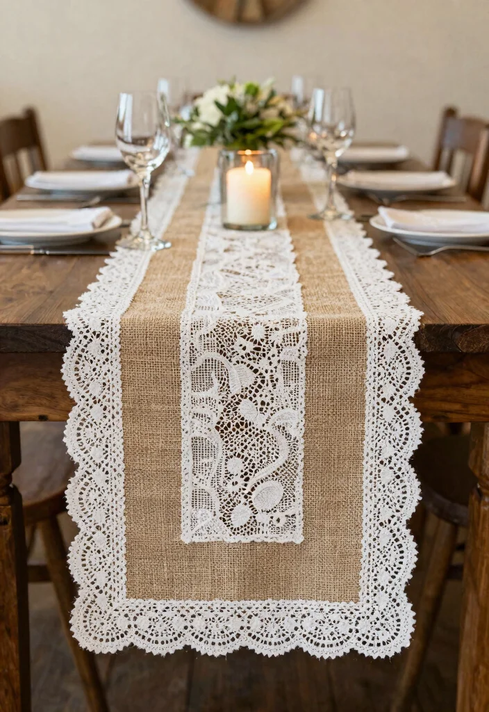 20 Budget-Friendly DIY Wedding Decor Ideas That Look Like a Million Bucks (#10 Will Blow Your Mind!) - 20. DIY Table Runners 1