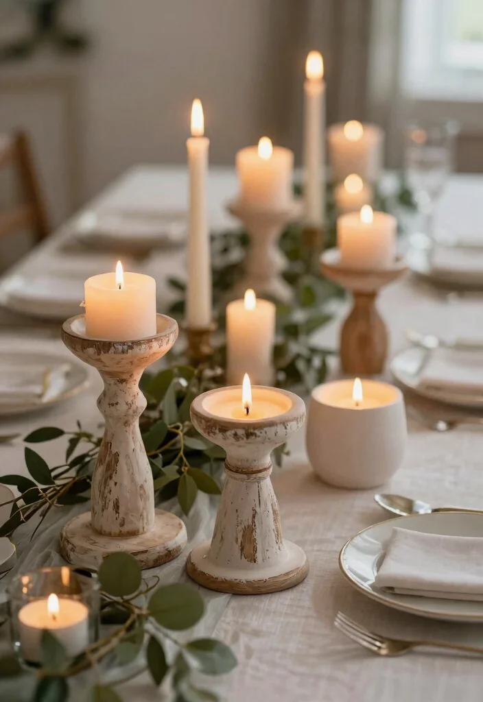 20 Budget-Friendly DIY Wedding Decor Ideas That Look Like a Million Bucks (#10 Will Blow Your Mind!) - 7. DIY Candle Holders 1