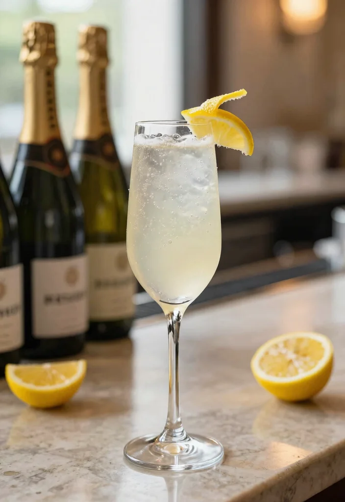 20 Classic Wedding Cocktails That Never Go Out of Style (Cheers to #5!) - 12. French 75 1
