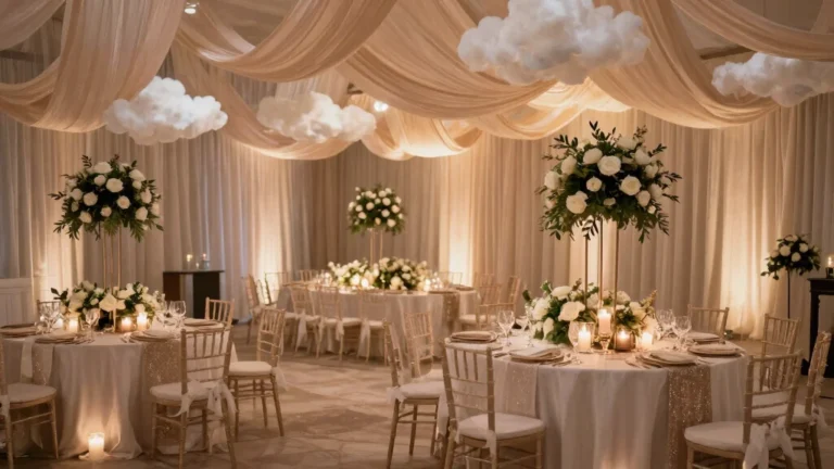 20 Creative Cloud Dancer Decor Ideas to Transform Your 2026 Wedding Venue!