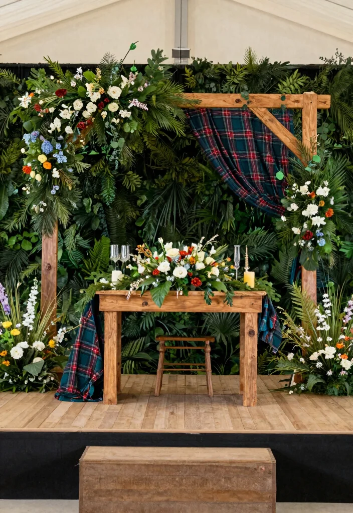 20 Cultural Wedding Stage Ideas That Celebrate Your Heritage! - 18. Captivating Celtic Celebration 1