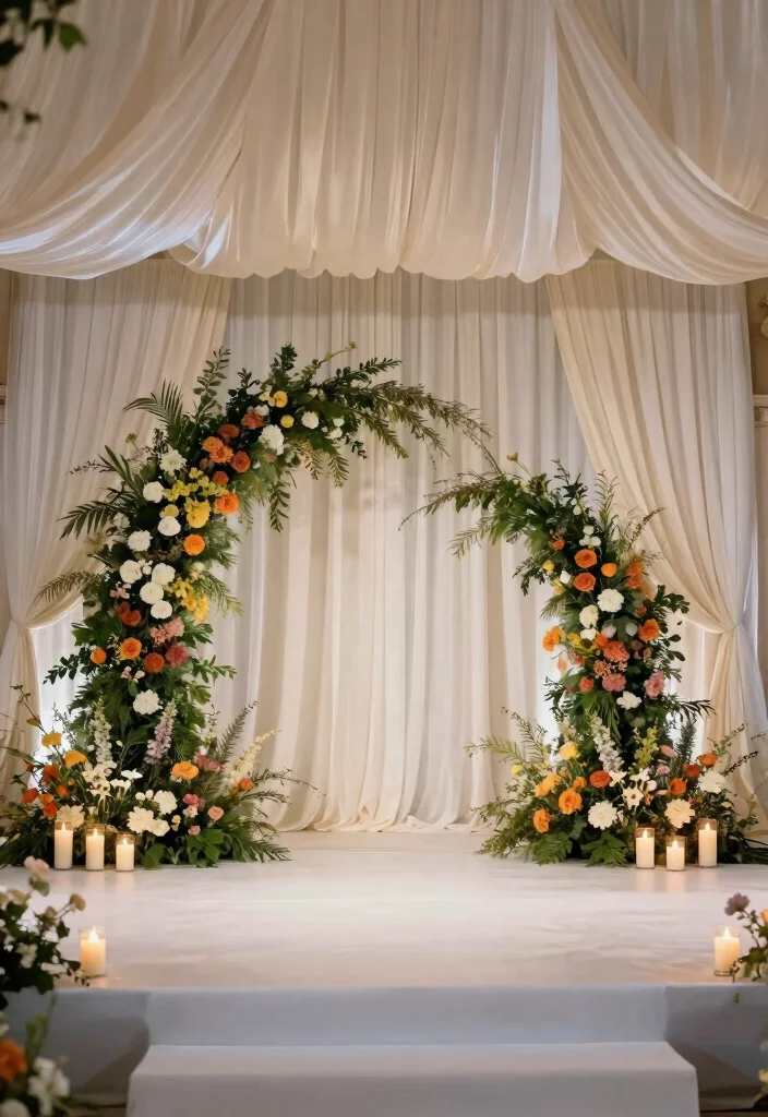 20 Cultural Wedding Stage Ideas That Celebrate Your Heritage! - 8. Elegant Italian Villa 1