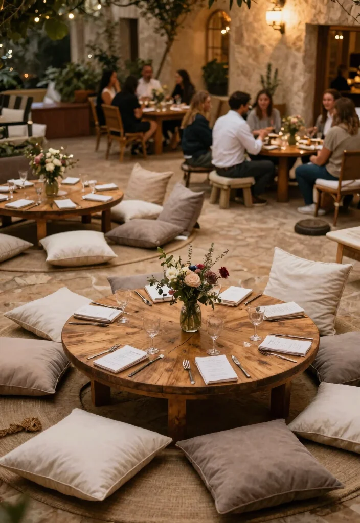 20 Elegant Rustic Wedding Decor Tips for a Cozy Celebration! - 19. Intimate Seating Arrangements 1