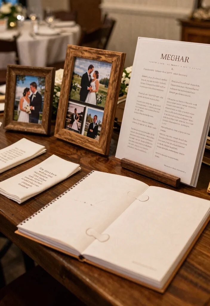 20 Elegant Rustic Wedding Decor Tips for a Cozy Celebration! - 8. Personalized Touches 1