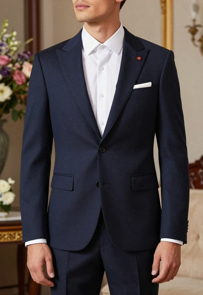 20 Groomsmen Attire Suggestions That Will Have Everyone Talking (Don't Miss #3!) - 18. Symbolic Colors and Custom Embroidery 1