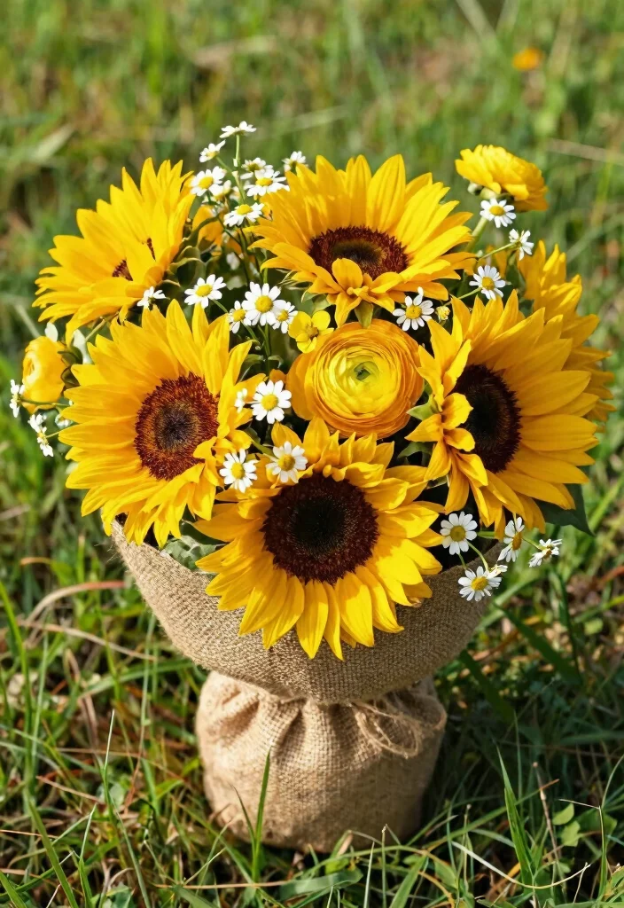 20 Stunning Summer Wedding Bouquets That Will Leave You Breathless! - 5. Sun-kissed Yellow Delight 1