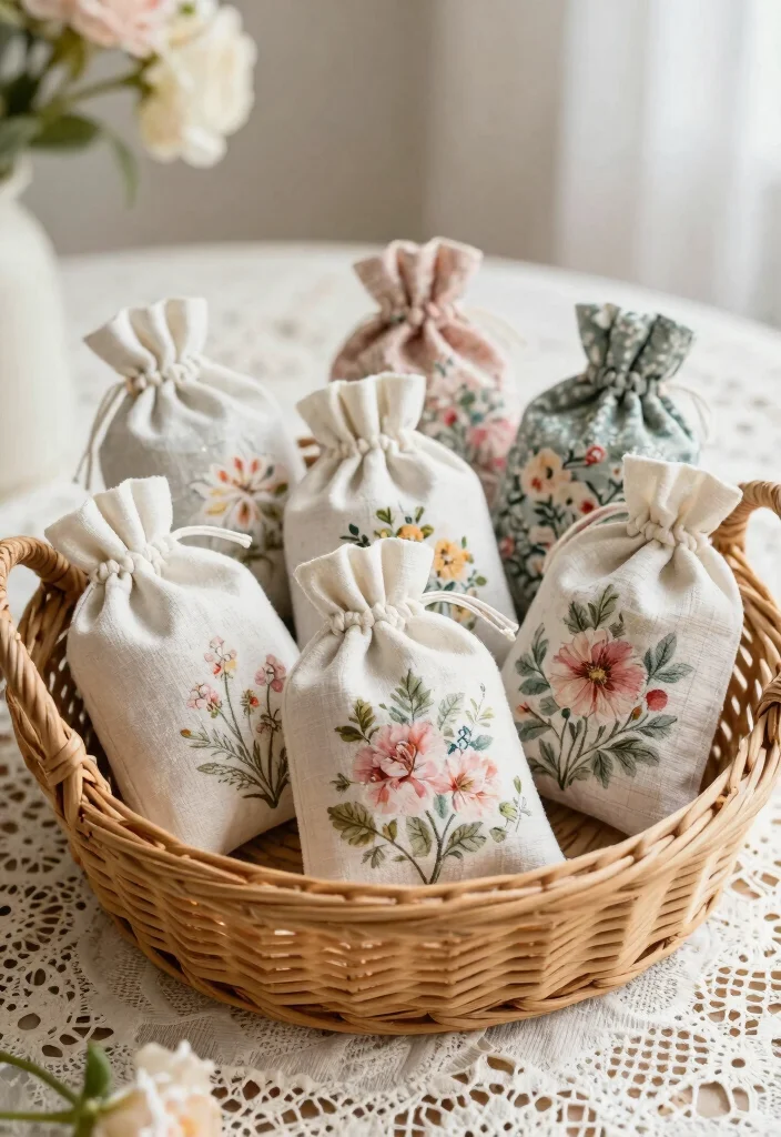 21 Cheap Wedding Favors Your Guests Will Rave About (You Won't Believe #11!) - 10. Scented Sachets 1