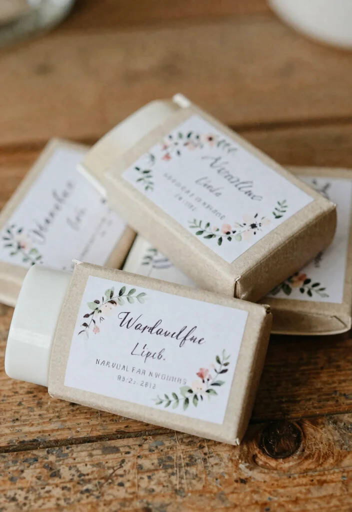 21 Cheap Wedding Favors Your Guests Will Rave About (You Won't Believe #11!) - 16. Natural Lip Balm 1