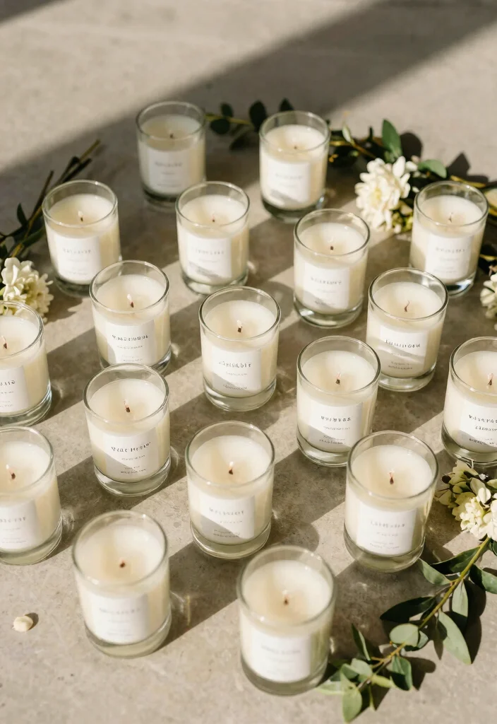21 Cheap Wedding Favors Your Guests Will Rave About (You Won't Believe #11!) - 2. Mini Candles 1