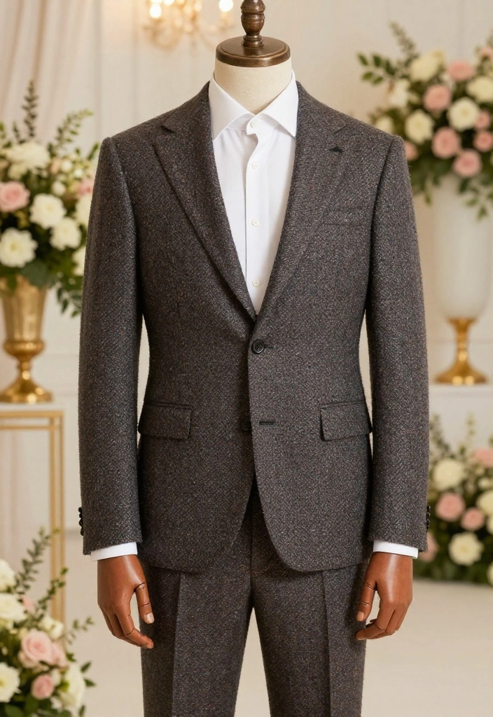 21 Modern Groom's Attire Styles That Redefine Wedding Fashion (Don’t Miss #5!) - 11. Textured Fabrics 1