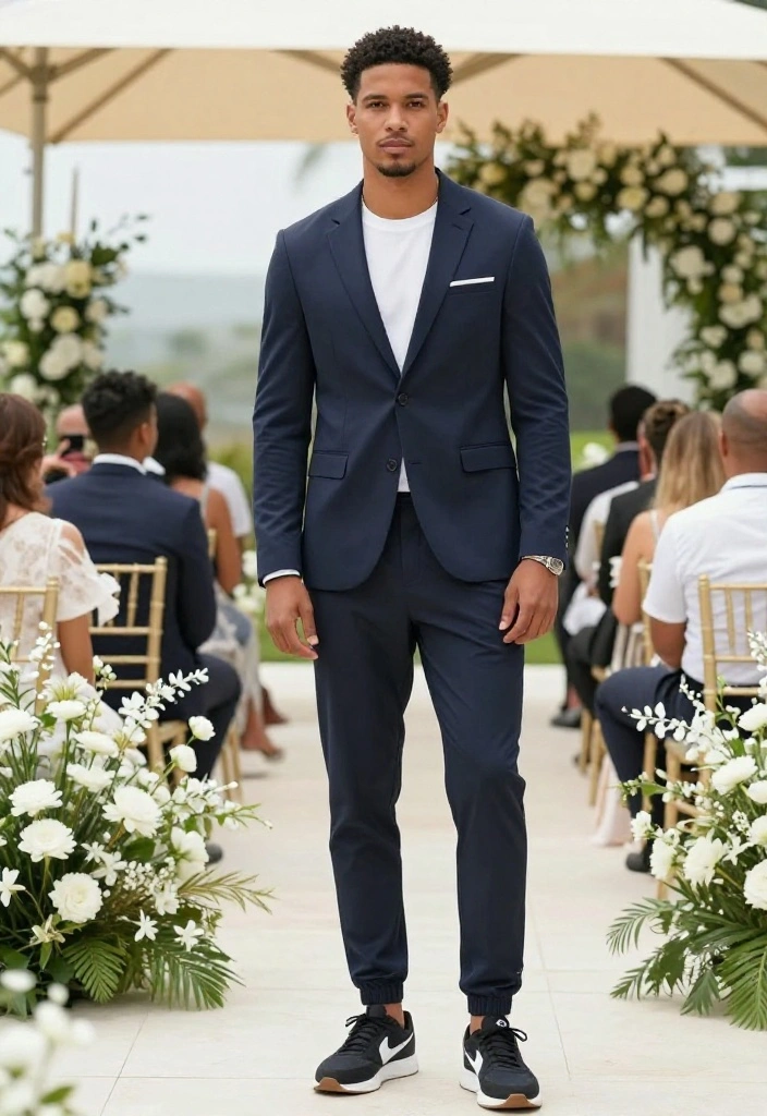 21 Modern Groom's Attire Styles That Redefine Wedding Fashion (Don’t Miss #5!) - 17. Sporty Chic 1