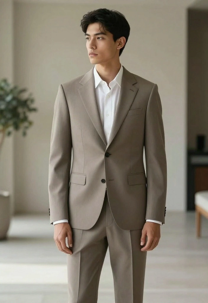 21 Modern Groom's Attire Styles That Redefine Wedding Fashion (Don’t Miss #5!) - 21. Minimalist Elegance 1