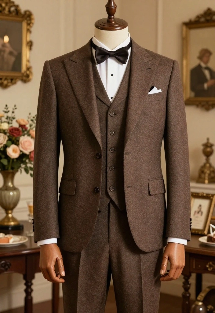 21 Modern Groom's Attire Styles That Redefine Wedding Fashion (Don’t Miss #5!) - 6. Vintage-Inspired Look 1