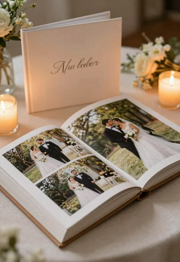 21 Personalized Wedding Gifts That'll Make the Couple Say 'Wow!' (You Won't Believe #13!) - 11. Personalized Wedding Album 1