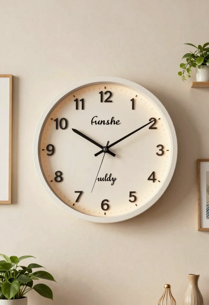 21 Personalized Wedding Gifts That'll Make the Couple Say 'Wow!' (You Won't Believe #13!) - 15. Personalized Wall Clock 1