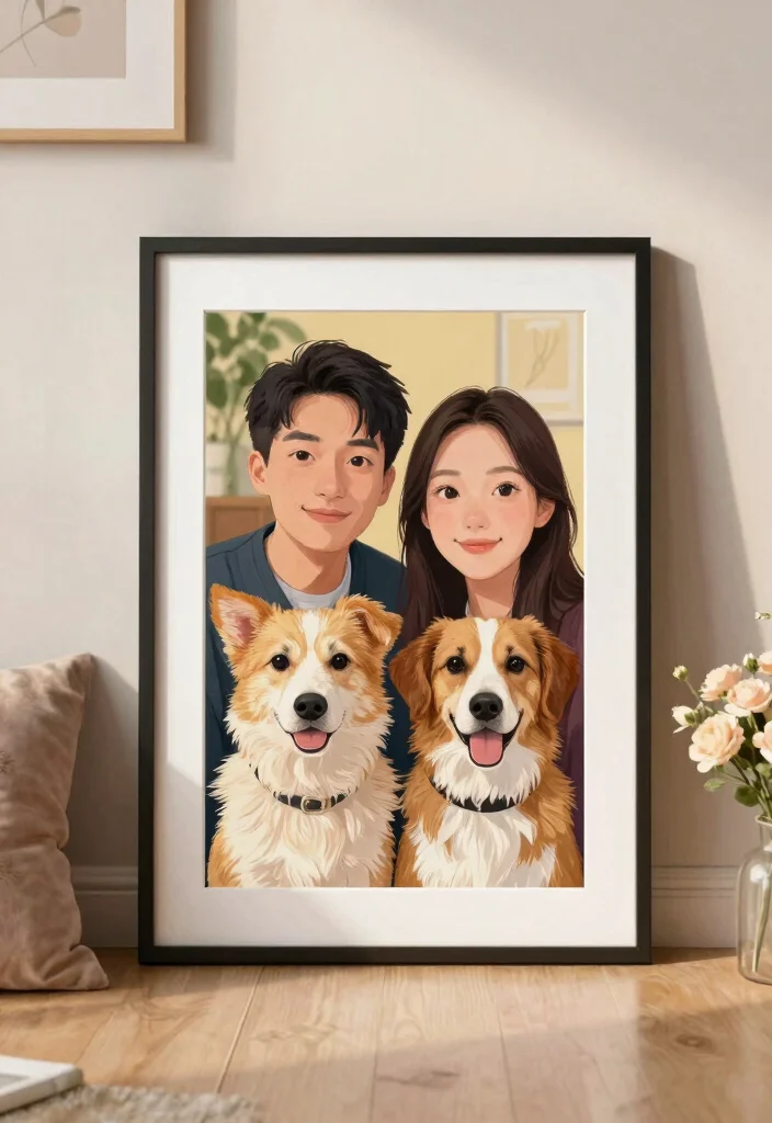 21 Personalized Wedding Gifts That'll Make the Couple Say 'Wow!' (You Won't Believe #13!) - 16. Custom Pet Portrait 1