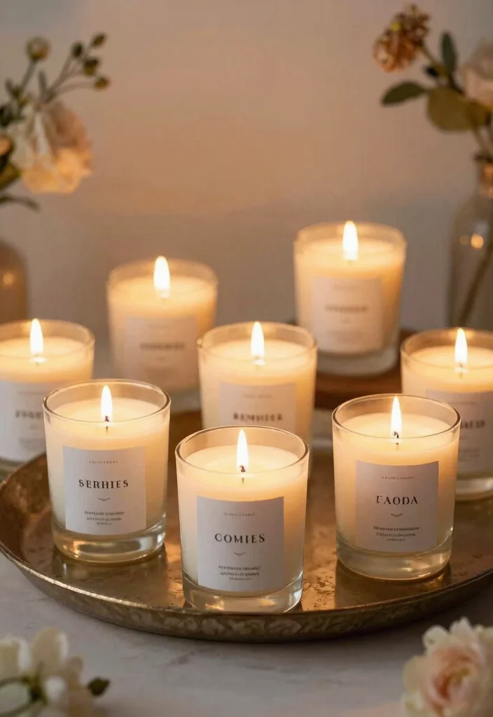 21 Personalized Wedding Gifts That'll Make the Couple Say 'Wow!' (You Won't Believe #13!) - 18. Custom Candle Set 1