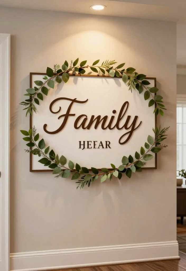 21 Personalized Wedding Gifts That'll Make the Couple Say 'Wow!' (You Won't Believe #13!) - 19. Personalized Family Name Sign 1