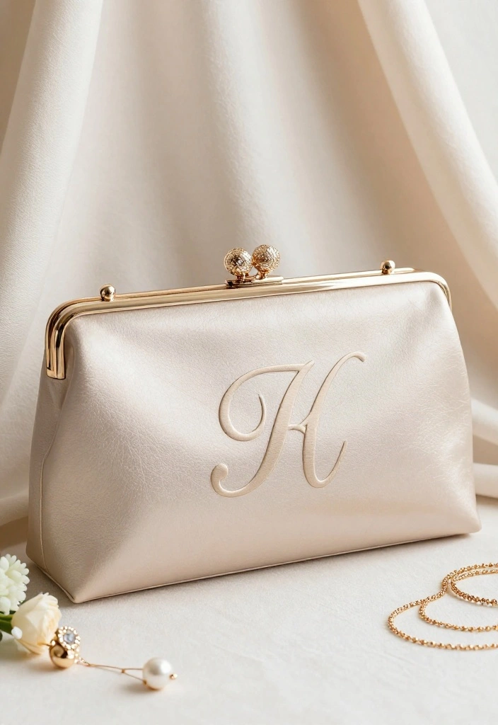 21 Personalized Wedding Gifts That'll Make the Couple Say 'Wow!' (You Won't Believe #13!) - 21. Personalized Clutch Bag 1