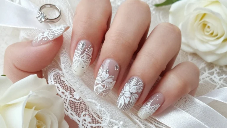21 Stunning Wedding Nail Art Ideas That Will Make You Say 'I Do!'