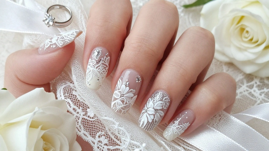 21 Stunning Wedding Nail Art Ideas That Will Make You Say 'I Do!'