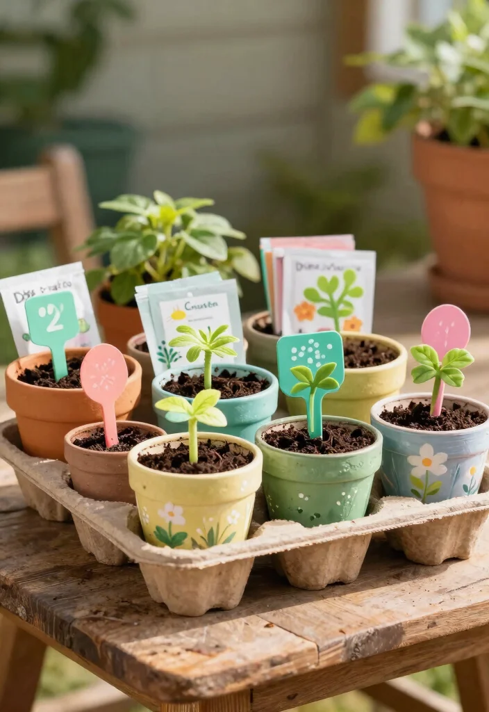 21 Unique Wedding DIY Gift Ideas That'll Leave the Bride in Tears (You Won't Believe #10!) - 18. DIY Garden Kit 1