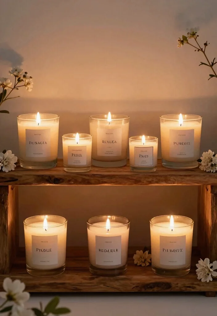 21 Unique Wedding DIY Gift Ideas That'll Leave the Bride in Tears (You Won't Believe #10!) - 8. Personalized Candle Set 1