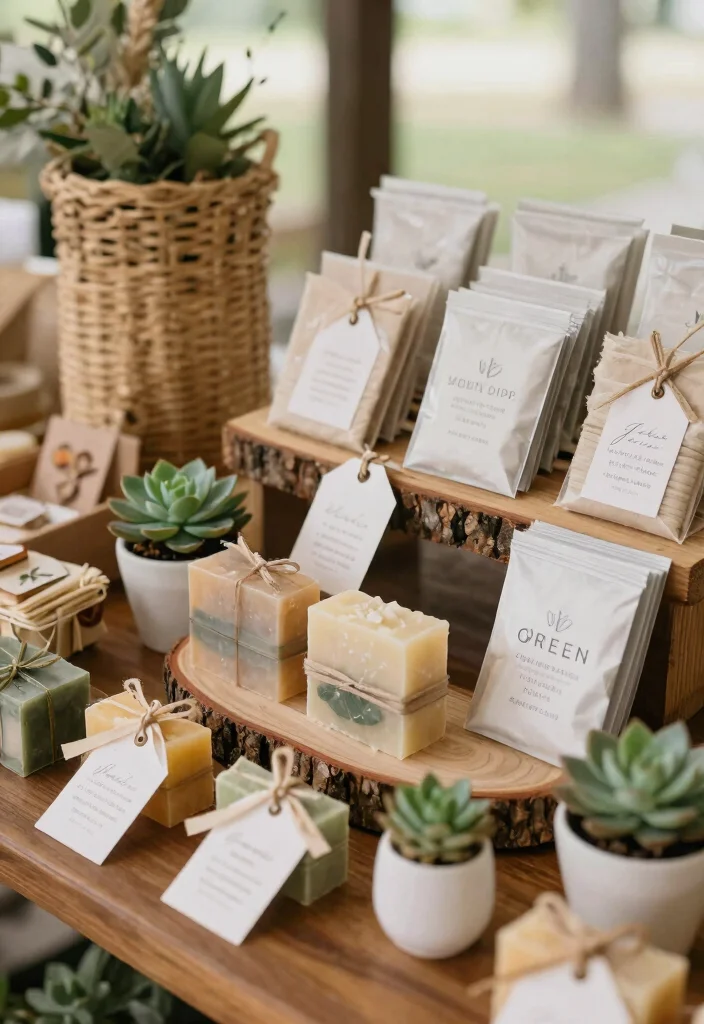 22 Bohemian Wedding Decor Ideas That Embrace Your Free Spirit - 15. Charming Favors 1