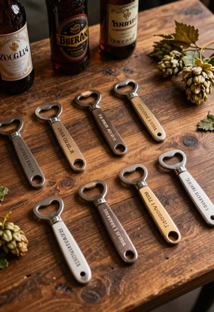 22 Rustic DIY Wedding Favors That Will Add Elegance to Your Big Day! - 11. Custom Bottle Openers 1