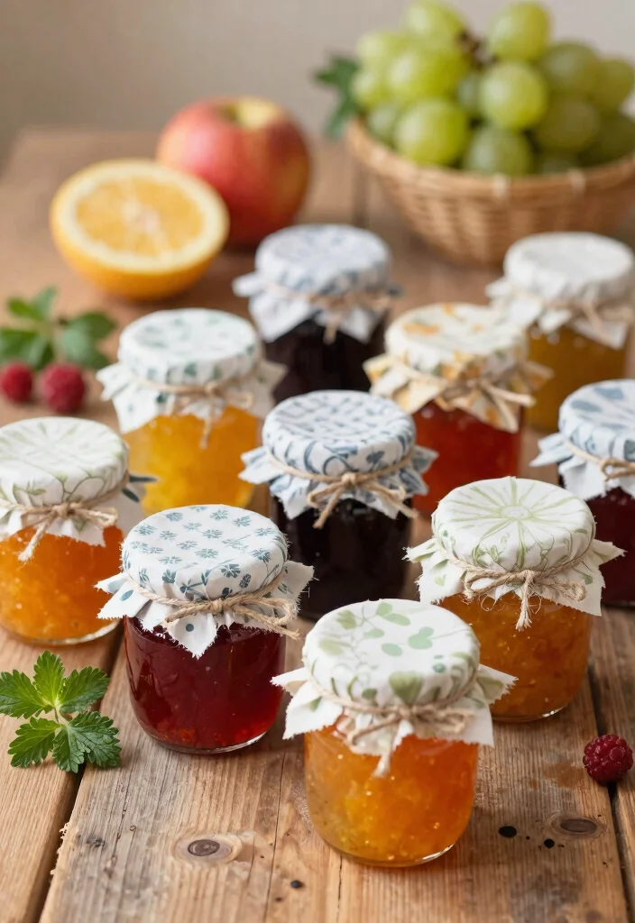 22 Rustic DIY Wedding Favors That Will Add Elegance to Your Big Day! - 2. Mini Jars of Homemade Jam 1