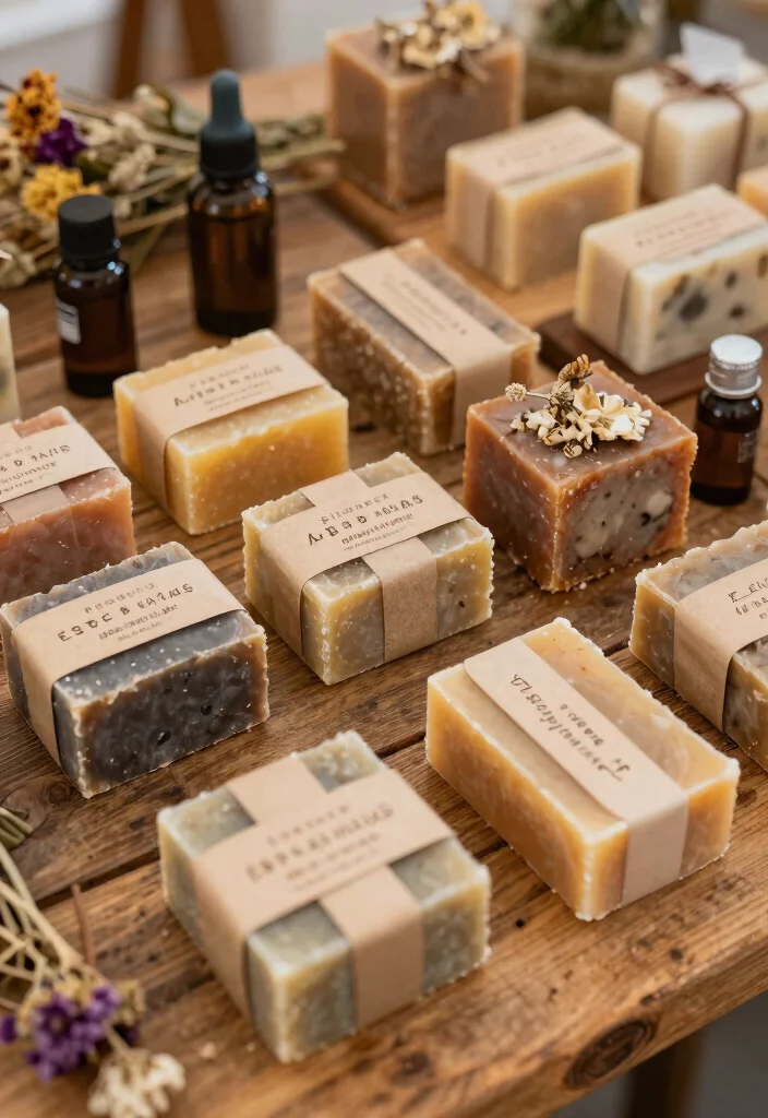 22 Rustic DIY Wedding Favors That Will Add Elegance to Your Big Day! - 20. Handcrafted Soap Bars 1