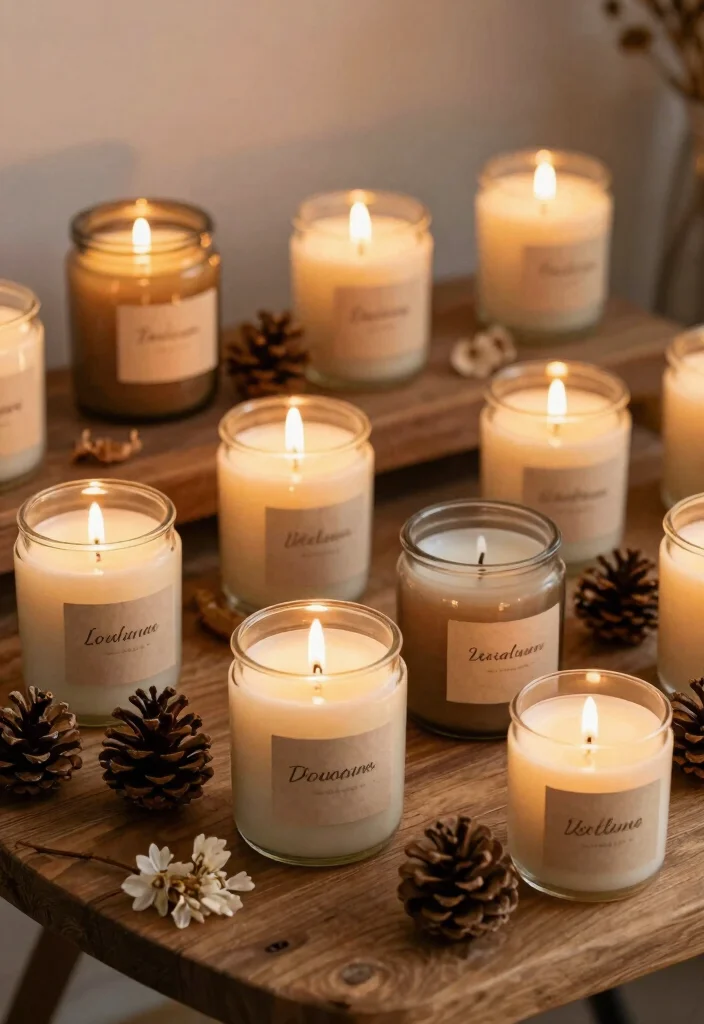 22 Rustic DIY Wedding Favors That Will Add Elegance to Your Big Day! - 3. Hand-Poured Candles 1