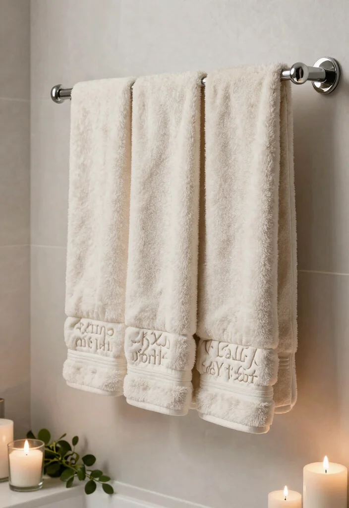 25 Personalized Wedding Gifts Every Couple Will Adore (You Won't Believe #12!) - 10. Monogrammed Towels 1