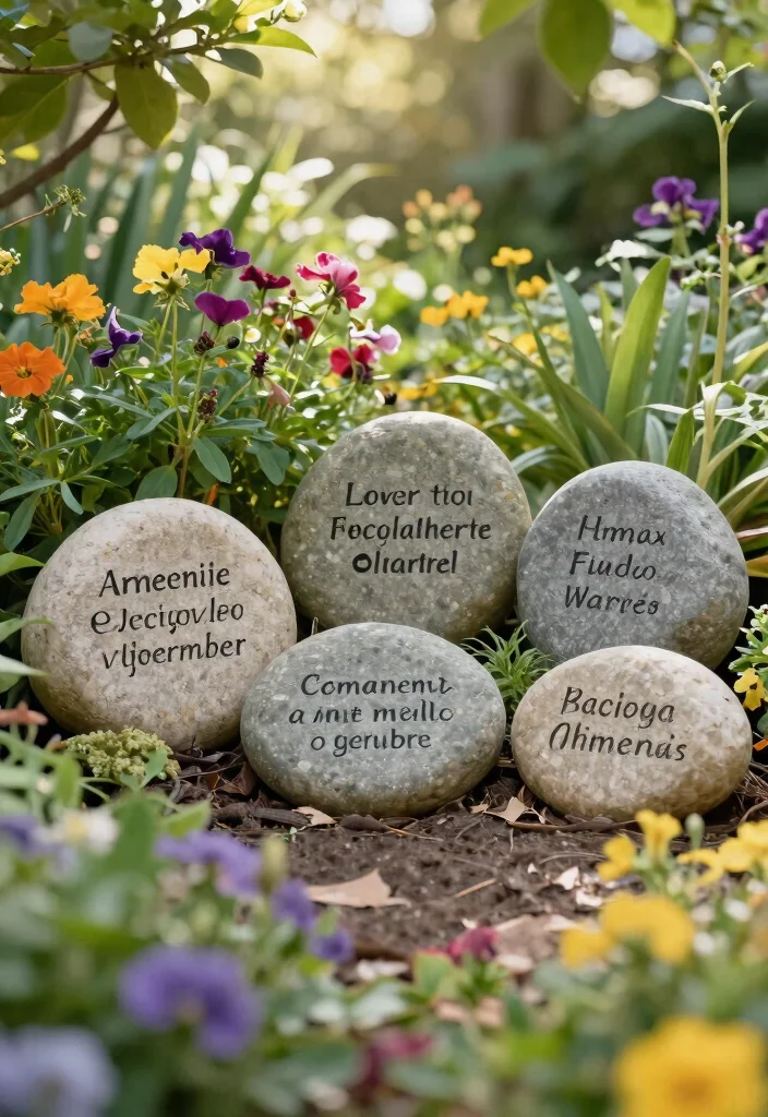 25 Personalized Wedding Gifts Every Couple Will Adore (You Won't Believe #12!) - 18. Personalized Garden Stones 1