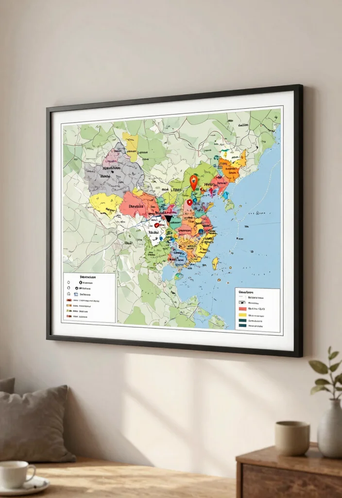 25 Personalized Wedding Gifts Every Couple Will Adore (You Won't Believe #12!) - 20. Personalized Travel Map 1