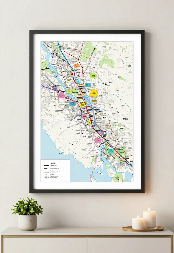 25 Personalized Wedding Gifts Every Couple Will Adore (You Won't Believe #12!) - 7. Personalized Map Art 1
