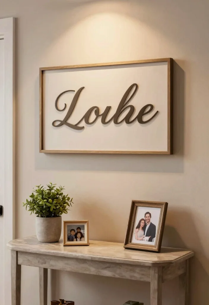 25 Personalized Wedding Gifts Every Couple Will Adore (You Won't Believe #12!) - 8. Custom Name Sign 1