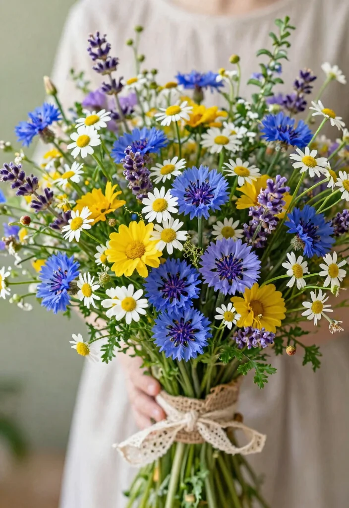 25 Stunning Bridal Bouquets You Must See Before Saying 'I Do!' (Wait Until You See #11!) - 1. Whimsical Wildflower Wonderland 1