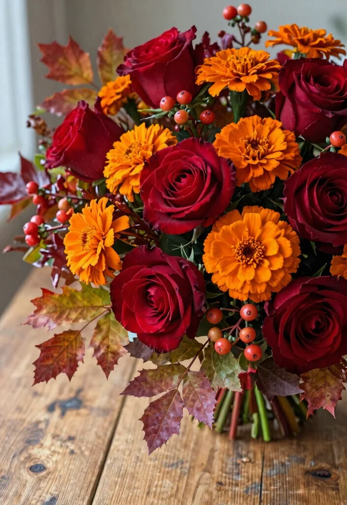 25 Stunning Bridal Bouquets You Must See Before Saying 'I Do!' (Wait Until You See #11!) - 12. Autumnal Inspiration 1