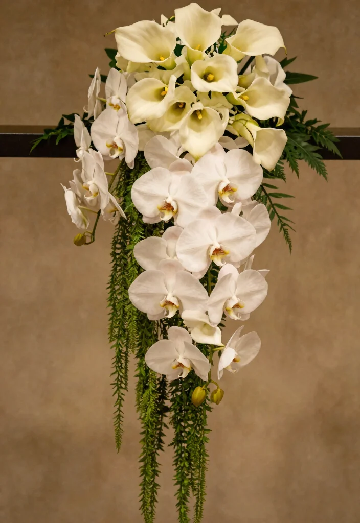 25 Stunning Bridal Bouquets You Must See Before Saying 'I Do!' (Wait Until You See #11!) - 23. Elegant Cascades 1