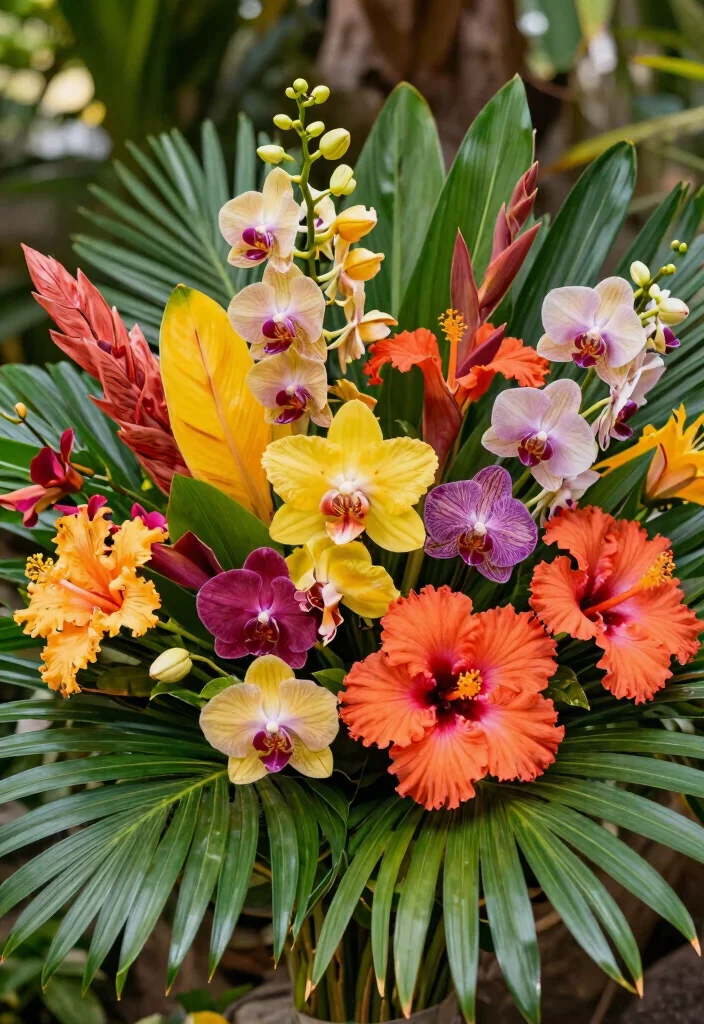 25 Stunning Bridal Bouquets You Must See Before Saying 'I Do!' (Wait Until You See #11!) - 5. Tropical Paradise 1