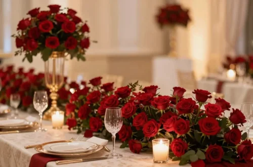 25 Stunning Red Roses Wedding Decorations That Will Leave Your Guests Breathless (You Won't Believe #12!)