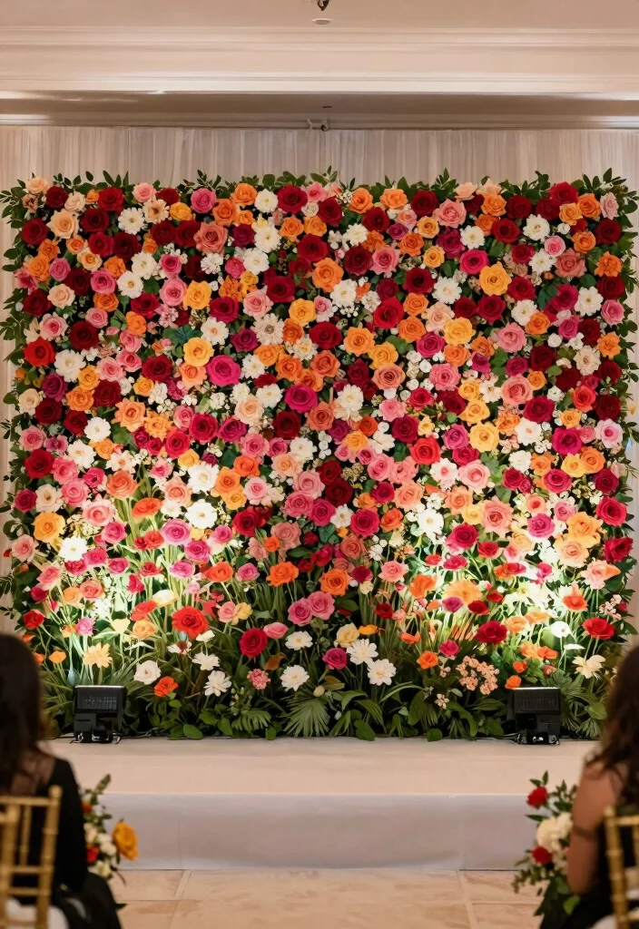 25 Stunning Wedding Venue Decoration Ideas You’ll Wish You Knew Sooner! - 22. Statement Backdrops 1