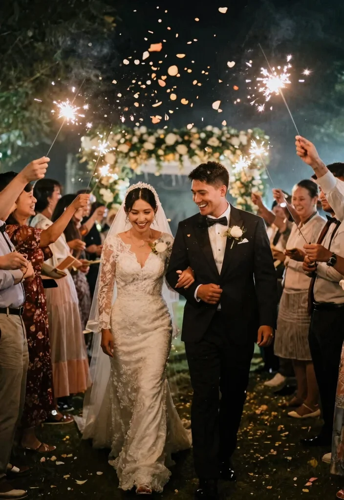 25 Stunning Wedding Venue Decoration Ideas You’ll Wish You Knew Sooner! - 25. Creative Exit Decor 1