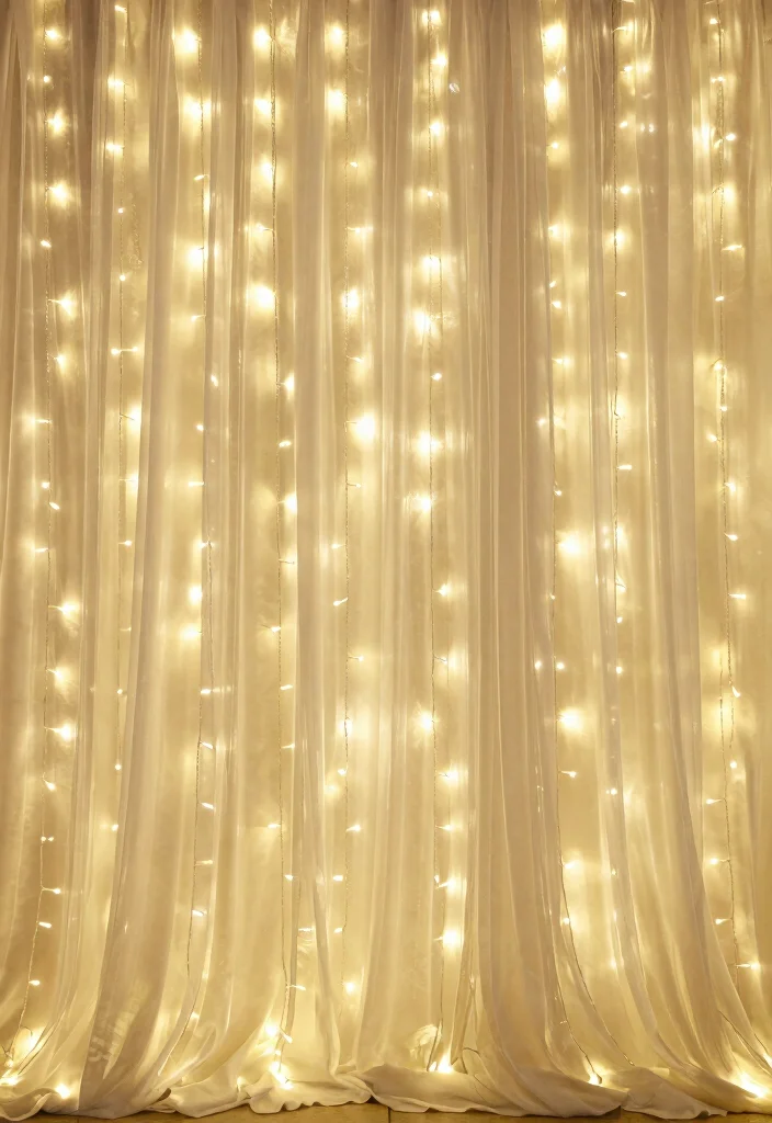 25 Winter Wedding Decor Ideas That'll Make You Feel Like You’re in a Fairytale! - 13. Dreamy Backlit Walls 1