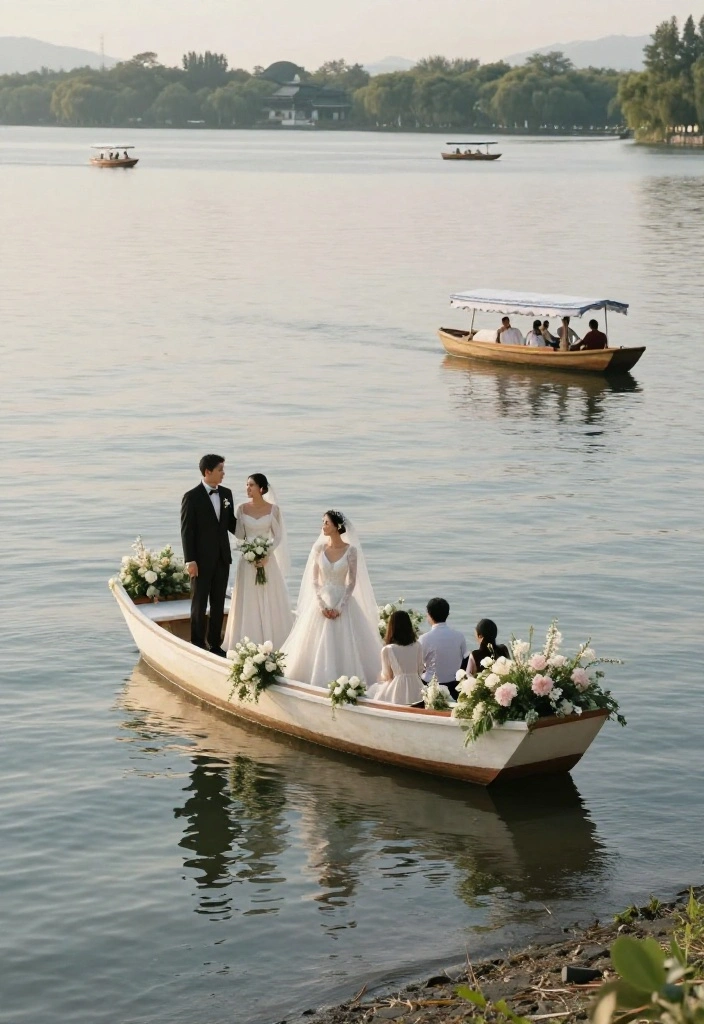 8 Destination Wedding Ceremony Ideas You Didn't Know Existed (And You'll Want to Try!) - 8. Floating Ceremony 1
