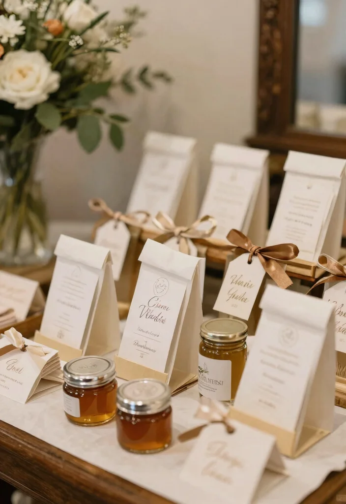 The Ultimate Wedding Checklist: 25 Must-Have Items You Can't Forget! - 10. Wedding Favors 1